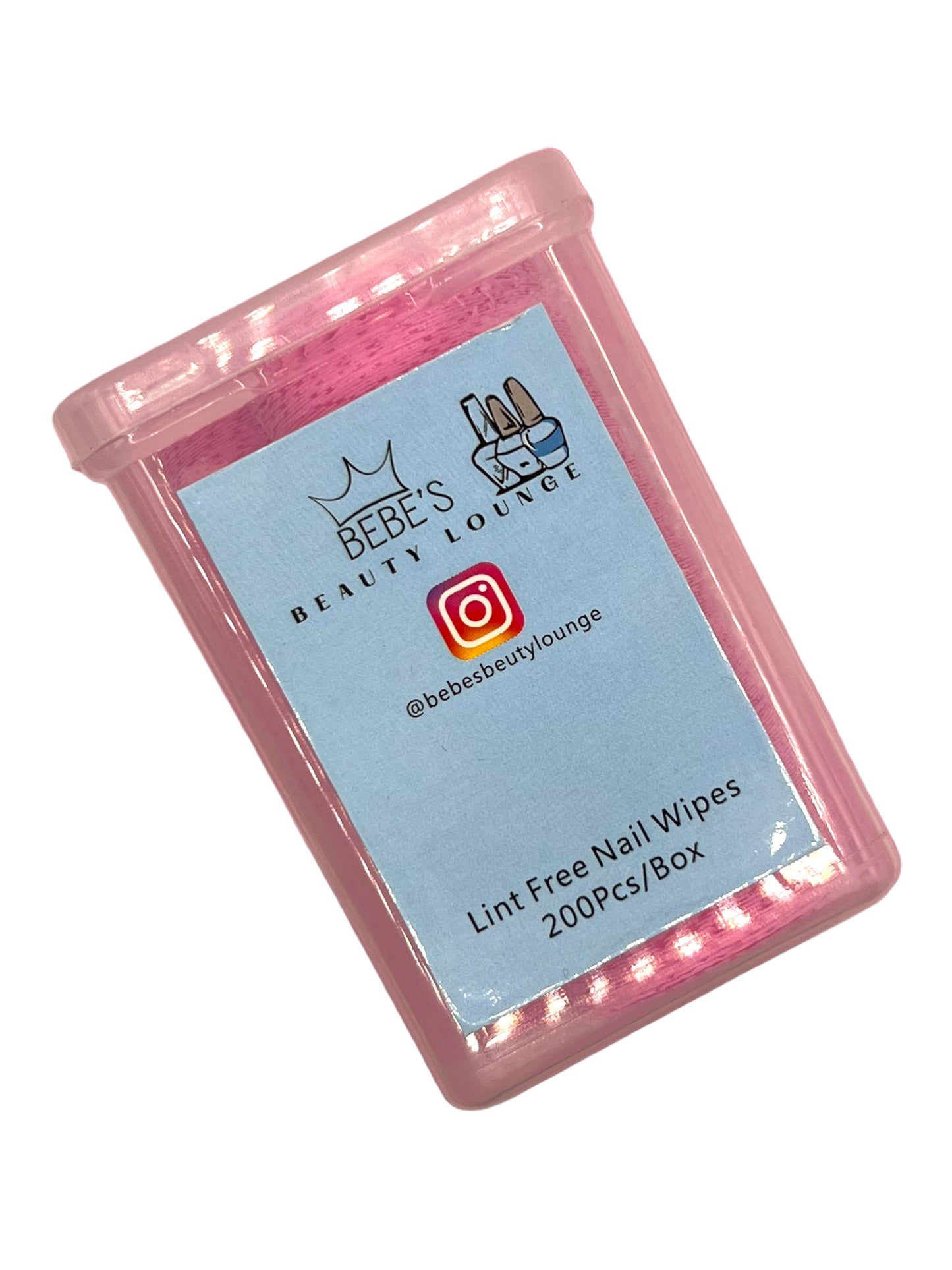 Pink Lint Wipes