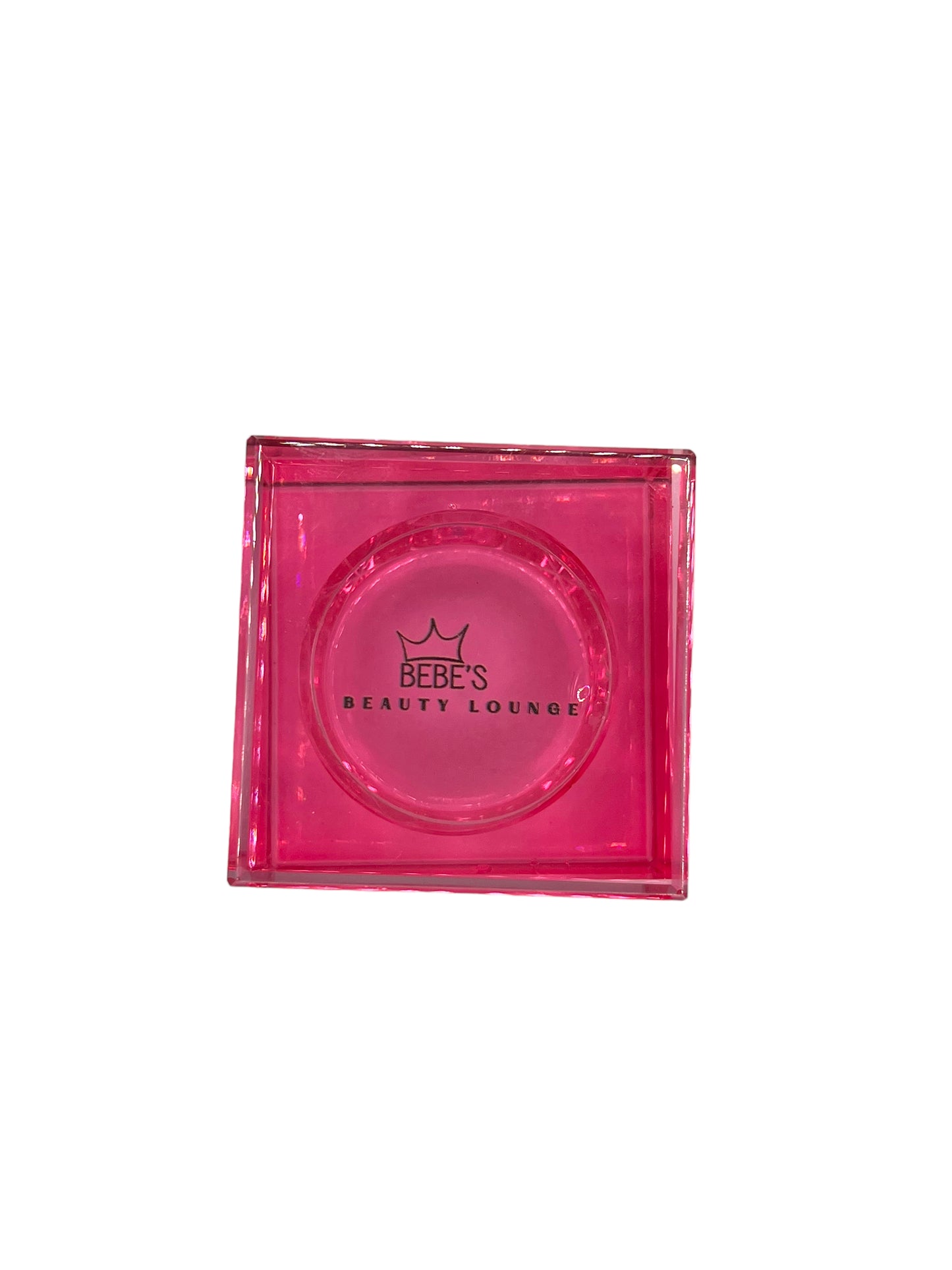 Bebe's Pink Acrylic Dish